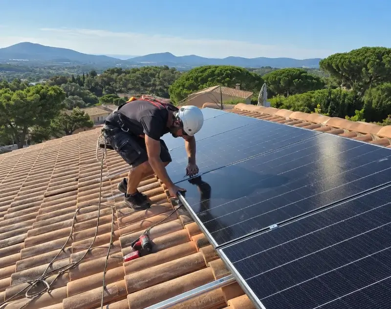Installateur panneaux solaires Vonnas — pose photovoltaïque sur toiture