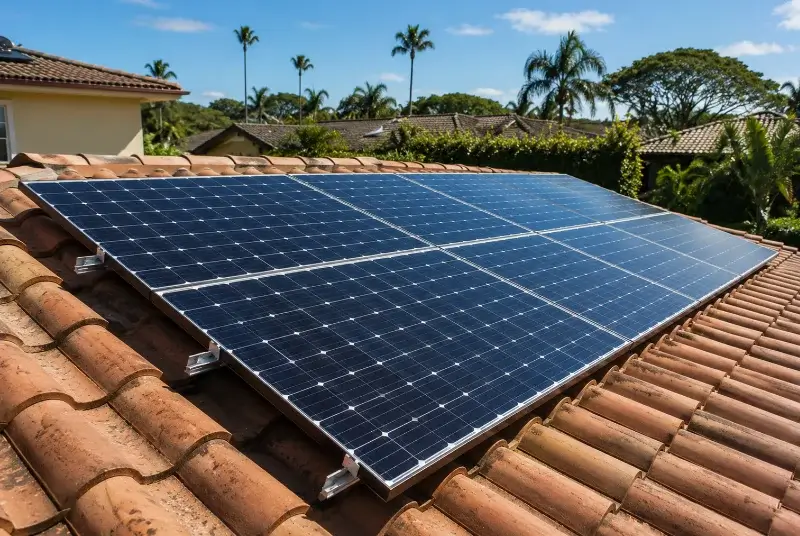 Installation de panneaux solaires à Vonnas